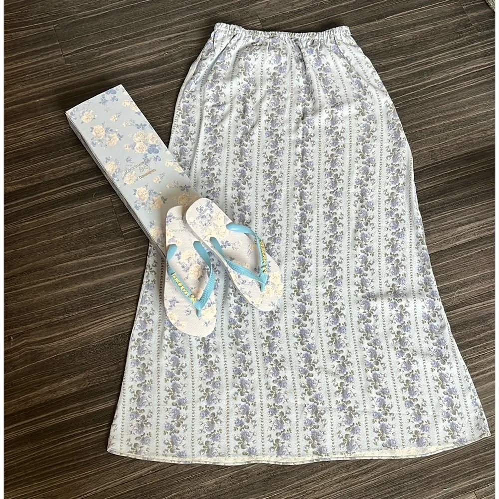 LoveShackFancy Jamila Maxi Skirt